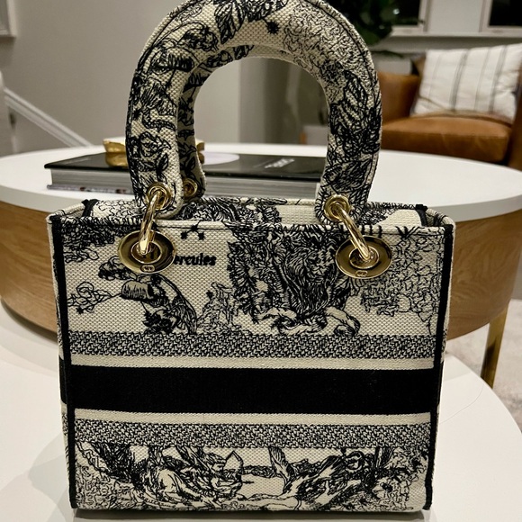 Christian Dior Medium Lady D-Lite Bag - Picture 3 of 12